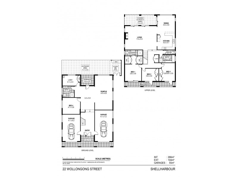 22 Wollongong Street, Shellharbour NSW 2529 Floorplan
