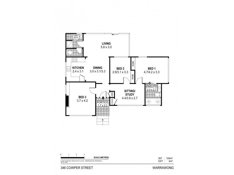 346 Cowper Street, Warrawong NSW 2502 Floorplan