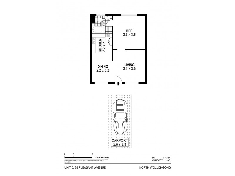 5/38 Pleasant Avenue, North Wollongong NSW 2500