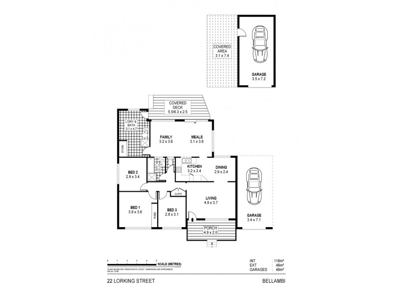 22 Lorking Street, Bellambi NSW 2518 Floorplan