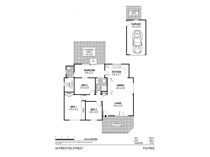 34 Preston Street, Figtree NSW 2525 Floorplan