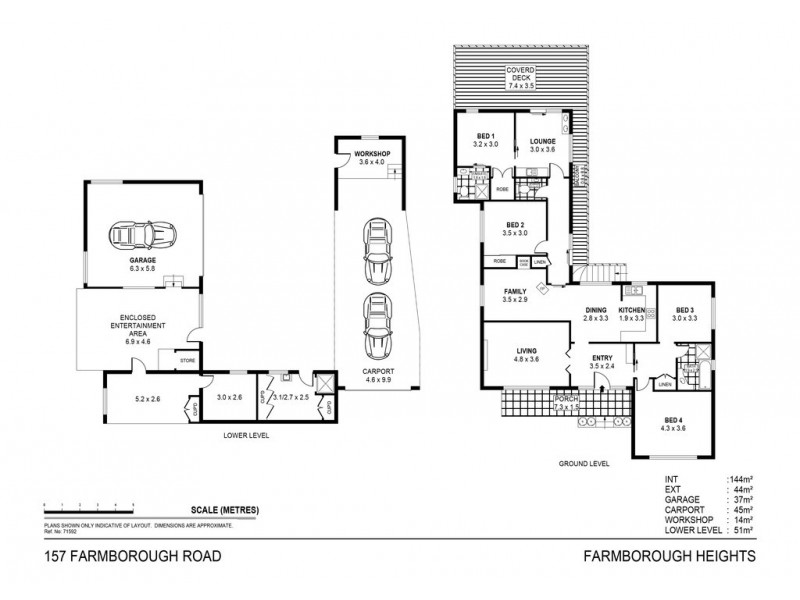 157 Farmborough Road, Farmborough Heights NSW 2526 Floorplan