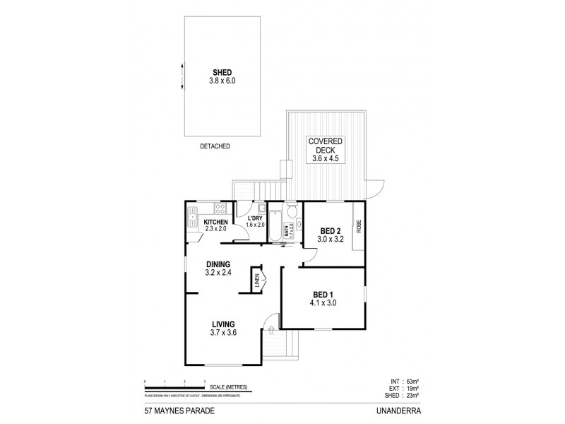 57 Maynes Parade, Unanderra NSW 2526 Floorplan