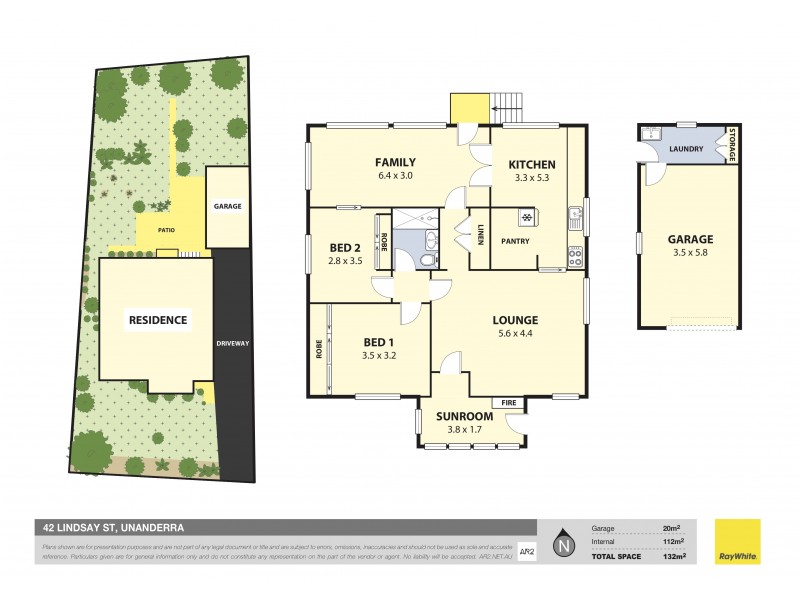 42 Lindsay Street, Unanderra NSW 2526 Floorplan