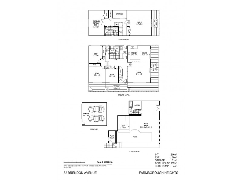 32 Brendon Avenue, Farmborough Heights NSW 2526 Floorplan