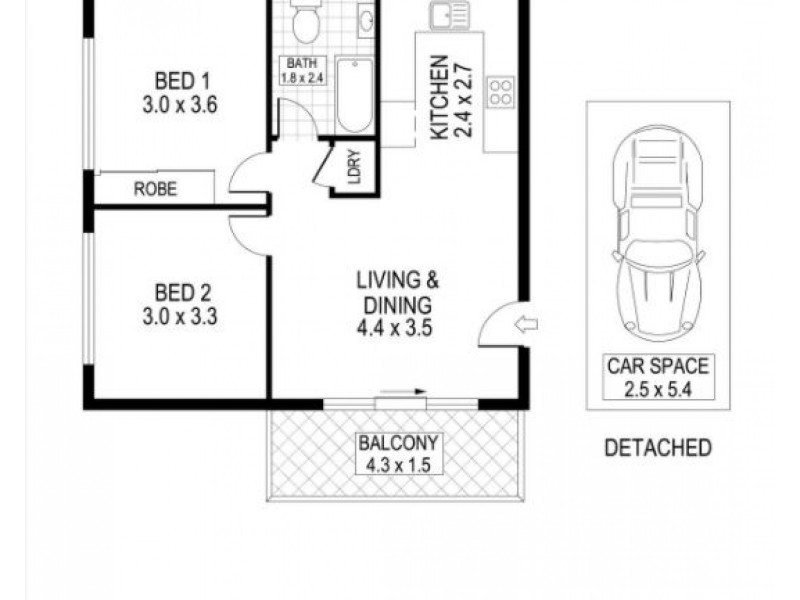 4/34 Daisy Street, Fairy Meadow NSW 2519 Floorplan