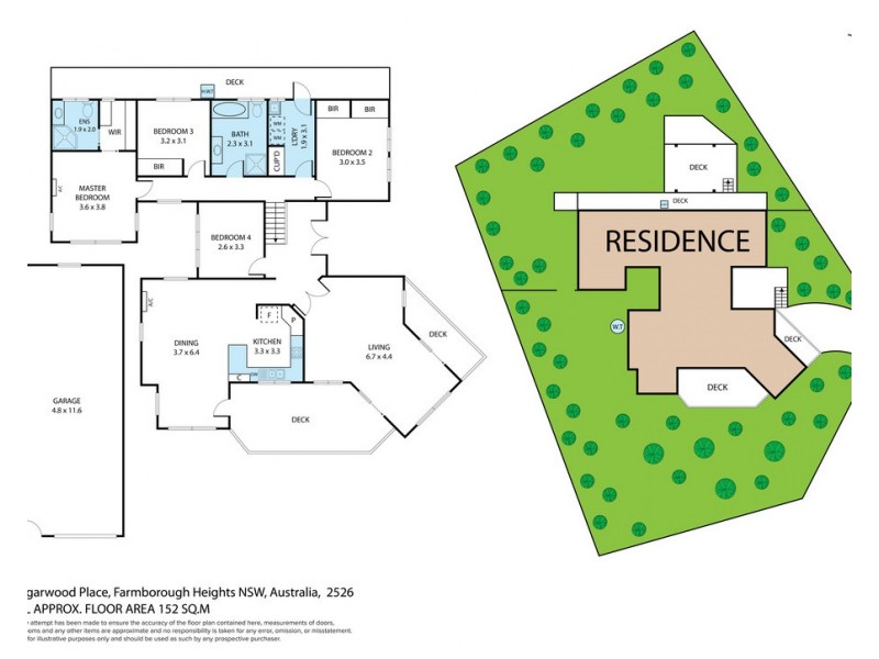 22 Sugarwood Place, Farmborough Heights NSW 2526 Floorplan