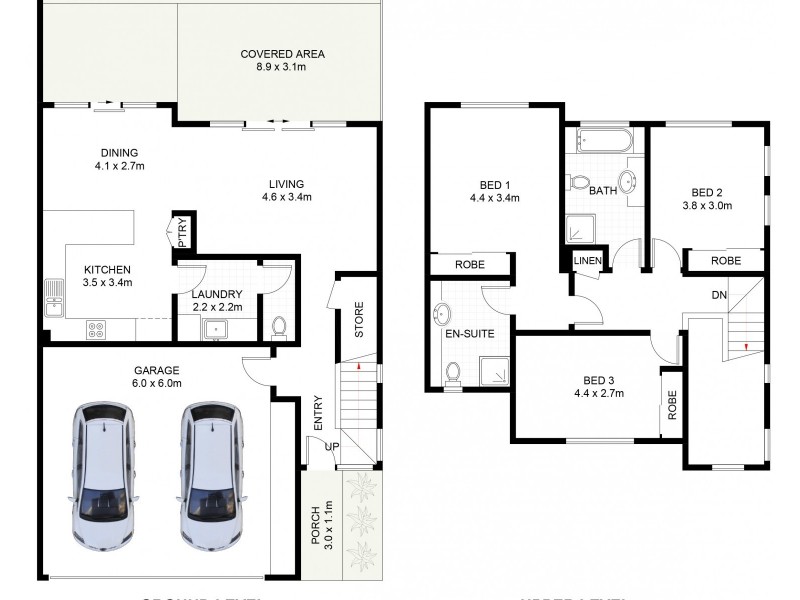 15/4A Tallegalla Street, Unanderra NSW 2526 Floorplan