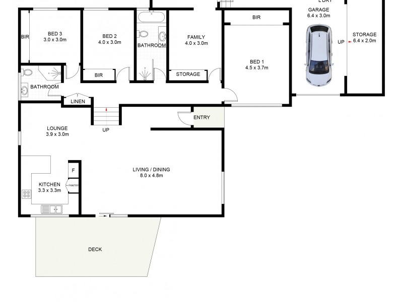 48 Dumfries Avenue, Mount Ousley NSW 2519 Floorplan