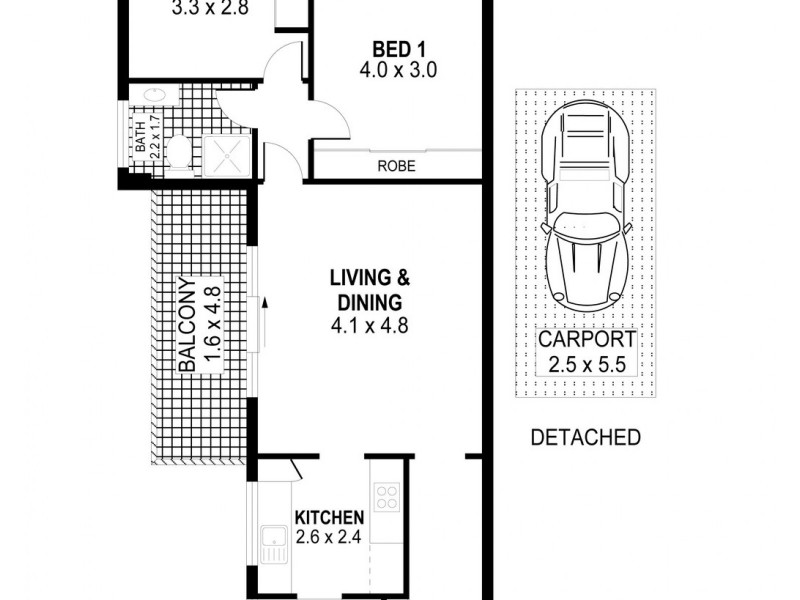 6/29-31 Mercury Street, Wollongong NSW 2500 Floorplan