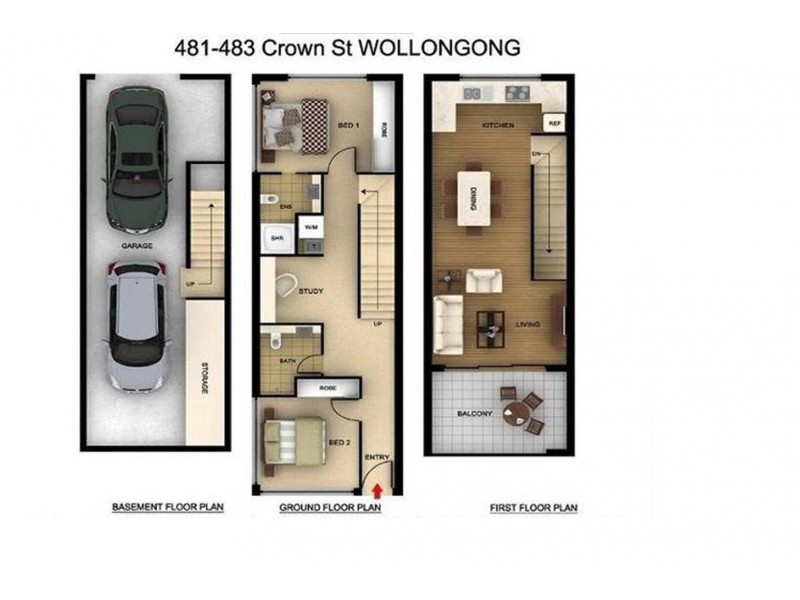 2/483 Crown Street, Wollongong NSW 2500