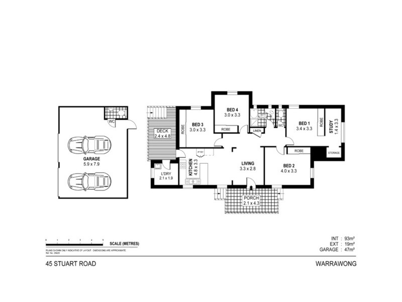 45 Stuart Road, Warrawong NSW 2502 Floorplan