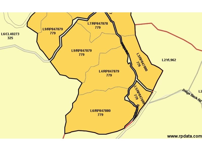 401 784,930 and L9 Dalga Rd,, Boyne Valley QLD 4680