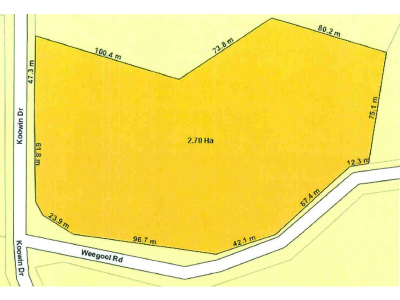 0 Cnr. of Koowin Rd. and Weegool Rd, Telina QLD 4680