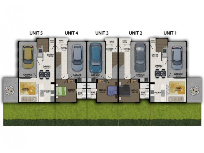 62 Flinders Street ‘The Palms Townhouses’, West Gladstone QLD 4680
