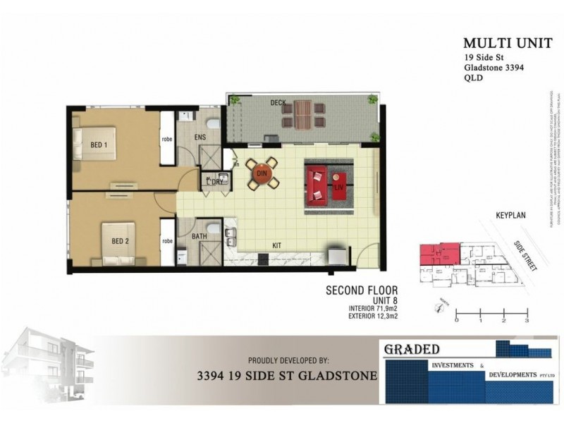 19 Side Street – ‘Parkside Apartments’, West Gladstone QLD 4680