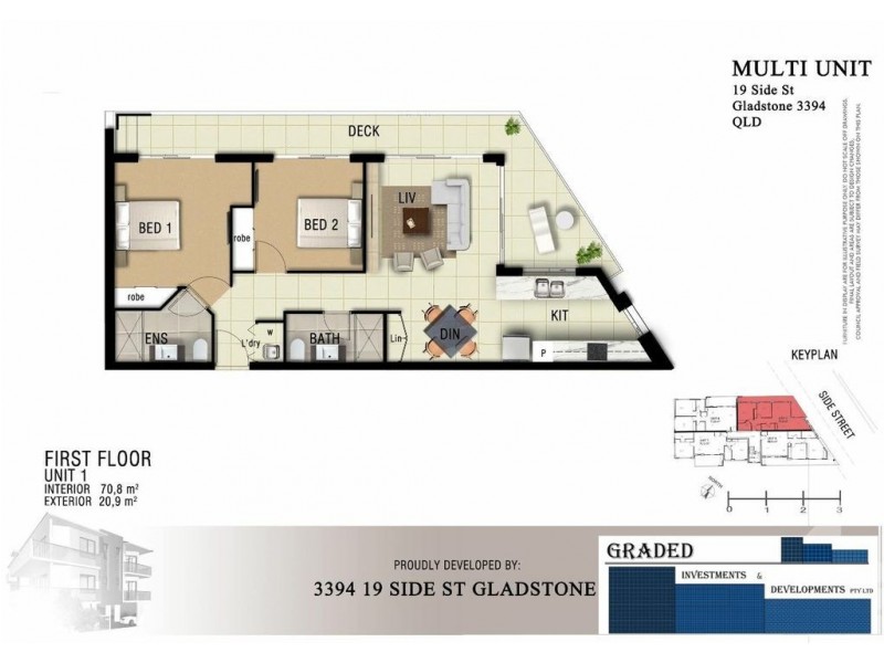 19 Side Street – ‘Parkside Apartments’, West Gladstone QLD 4680
