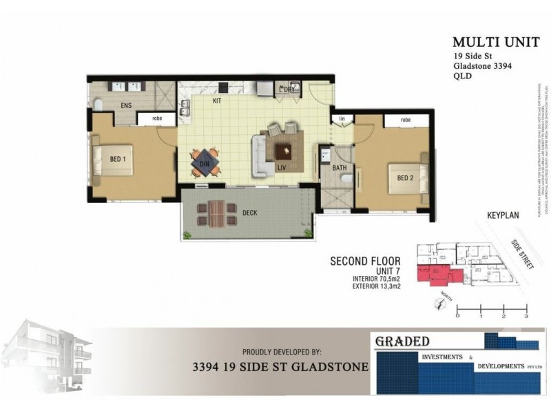 19 Side Street – ‘Parkside Apartments’, West Gladstone QLD 4680