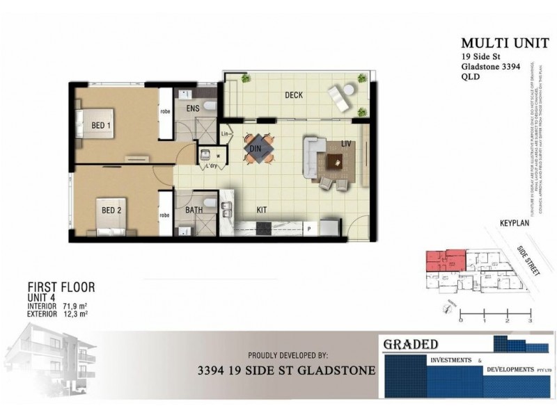 19 Side Street – ‘Parkside Apartments’, West Gladstone QLD 4680