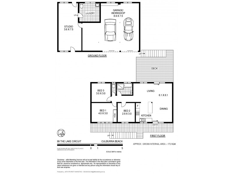 99 The Lake Circuit, Culburra Beach NSW 2540 Floorplan