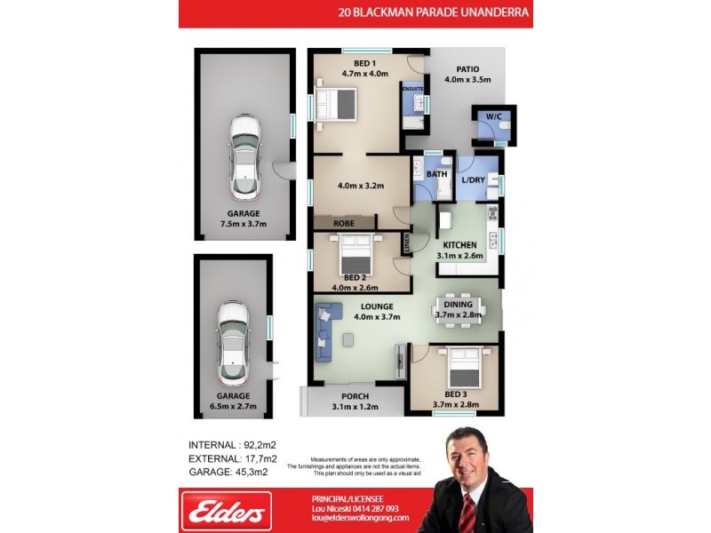 20 Blackman Parade, Unanderra NSW 2526 Floorplan