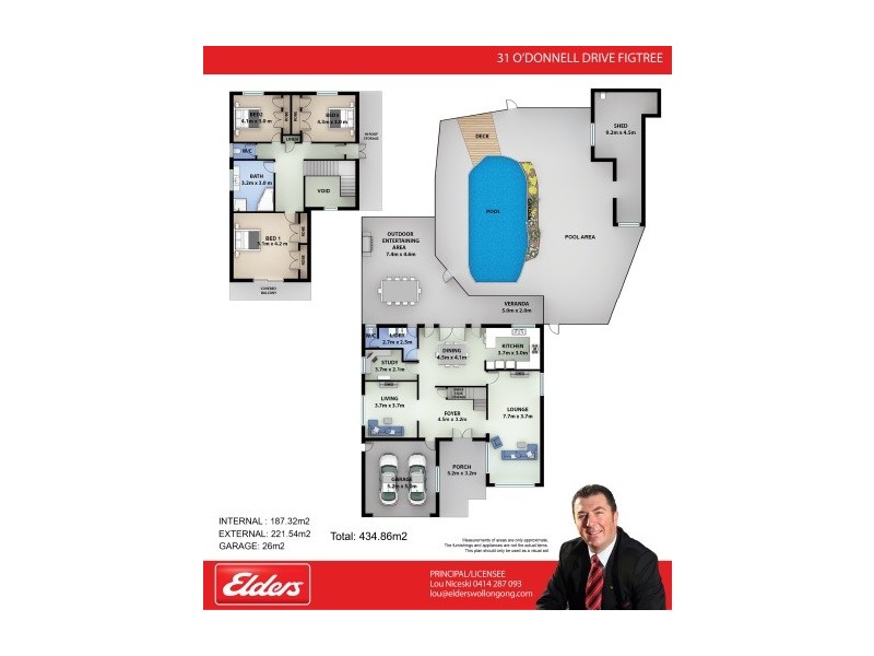 31 O’Donnell Drive, Figtree NSW 2525 Floorplan