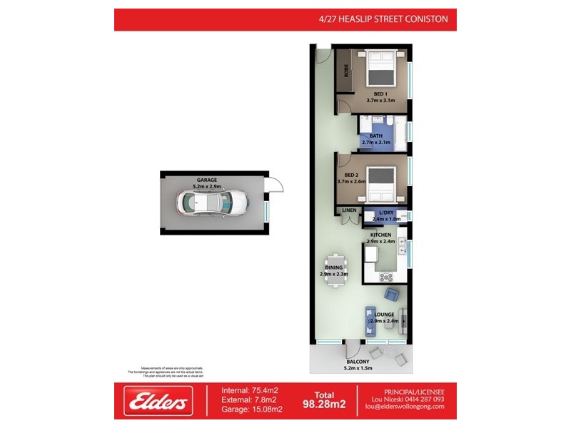 4/27 Heaslip Street, Coniston NSW 2500
