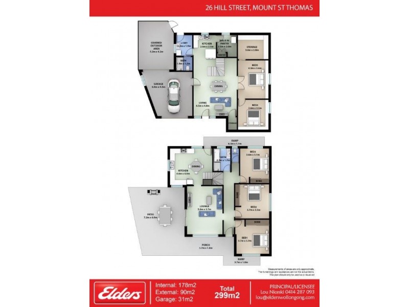 26 Hill Street, Mount Saint Thomas NSW 2500 Floorplan