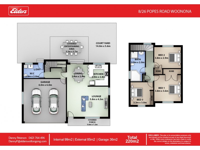 8/26 Popes Road., Woonona NSW 2517 Floorplan