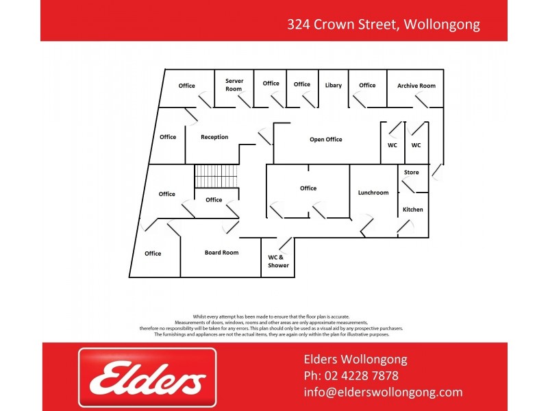 324 Crown Street, Wollongong NSW 2500 Floorplan