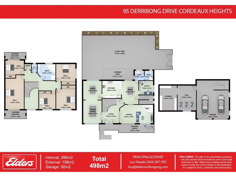 95 Derribong Drive, Cordeaux Heights NSW 2526 Floorplan