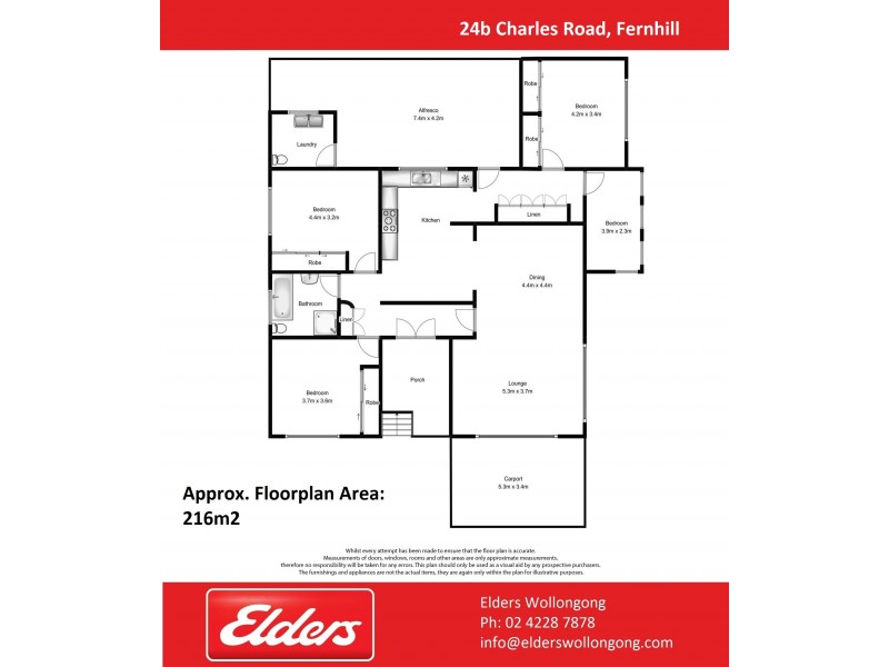 Fernhill NSW 2519 Floorplan
