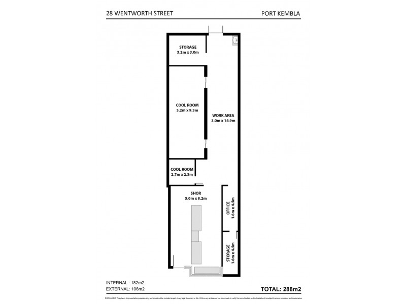 28 Wentworth Street, Port Kembla NSW 2505 Floorplan
