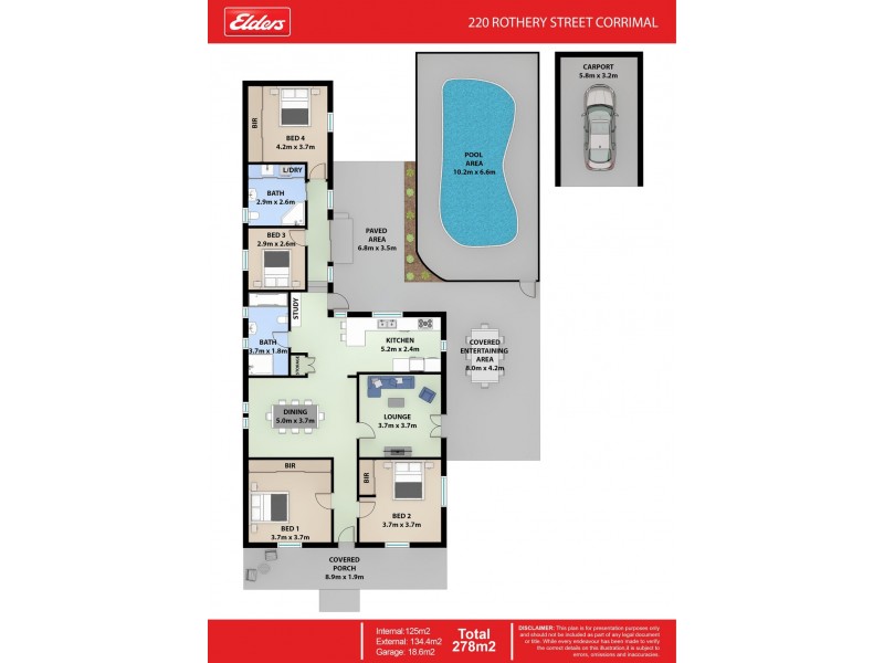 220 Rothery Street, Corrimal NSW 2518 Floorplan