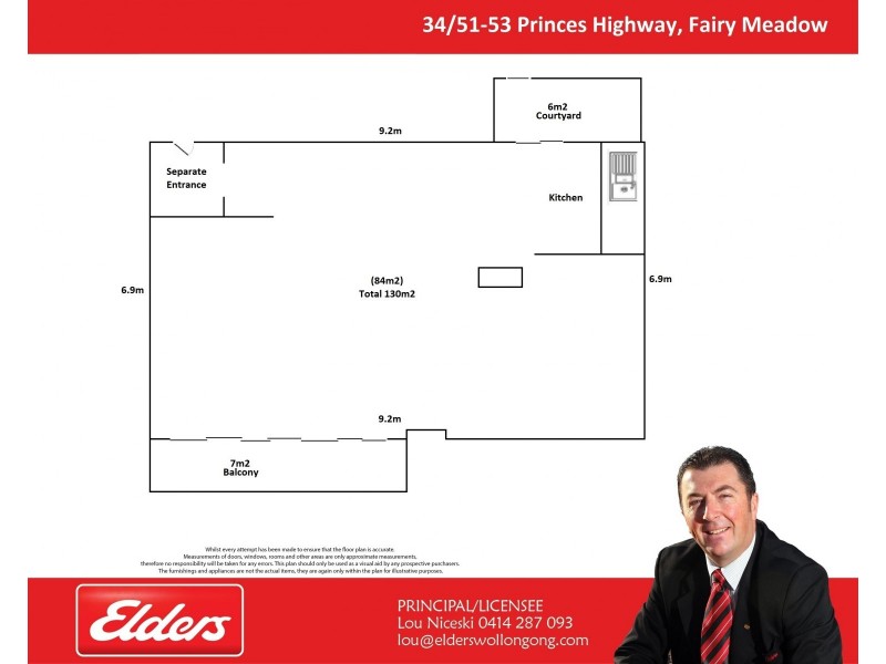 34/51 Princes Highway, Fairy Meadow NSW 2519 Floorplan