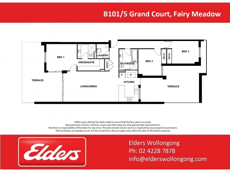 B101/5 Grand Court, Fairy Meadow NSW 2519 Floorplan