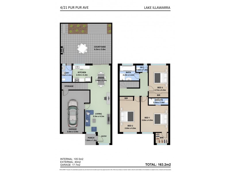 4/21 Pur Pur Avenue, Lake Illawarra NSW 2528 Floorplan
