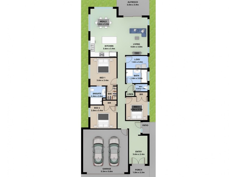 5 Nimmitabel Street, Tullimbar NSW 2527 Floorplan