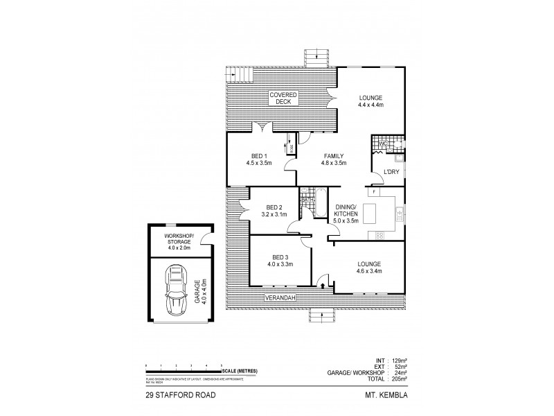 29 Stafford Road, Mount Kembla NSW 2526 Floorplan