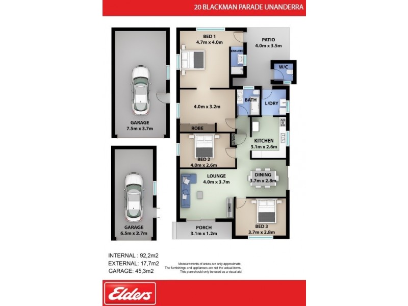 20 Blackman Parade, Unanderra NSW 2526 Floorplan