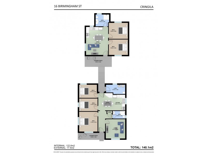 16 Birmingham Street, Cringila NSW 2502 Floorplan