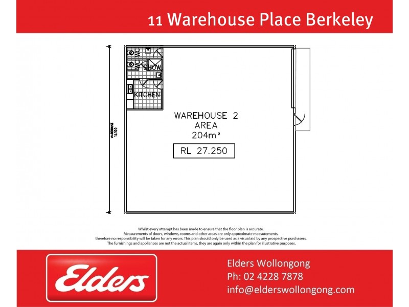 3/11 Warehouse Place, Berkeley NSW 2506 Floorplan
