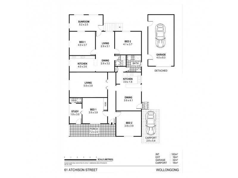 61 Atchison Street, Wollongong NSW 2500 Floorplan