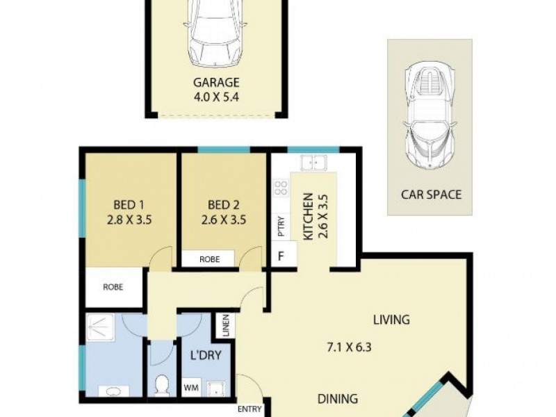 10/27 Hercules Street, Wollongong NSW 2500 Floorplan