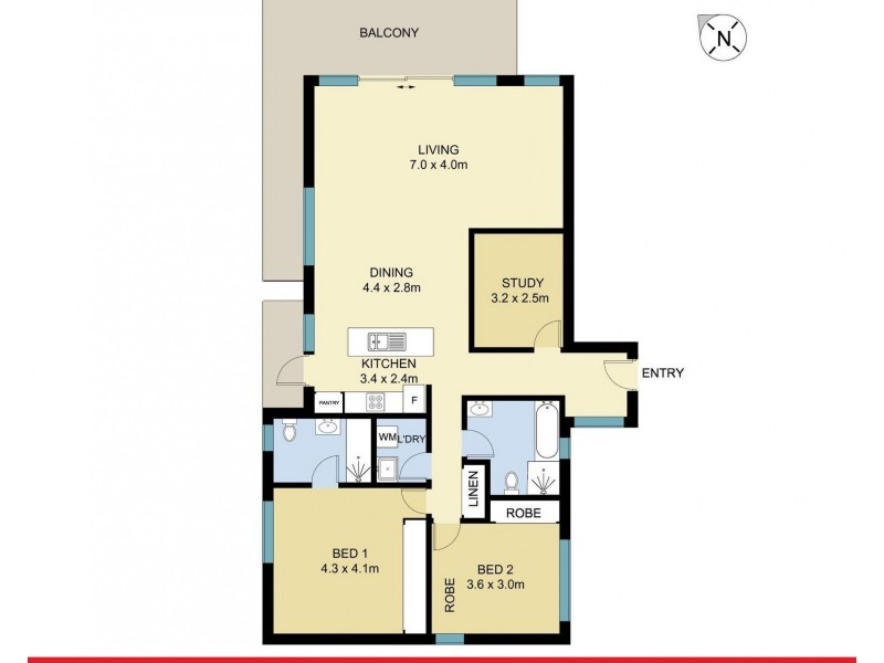 14/18 New Dapto Road, Wollongong NSW 2500 Floorplan