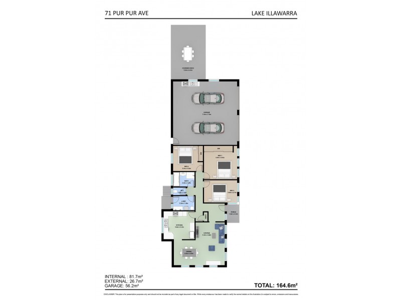 71 Pur Pur Avenue, Lake Illawarra NSW 2528 Floorplan