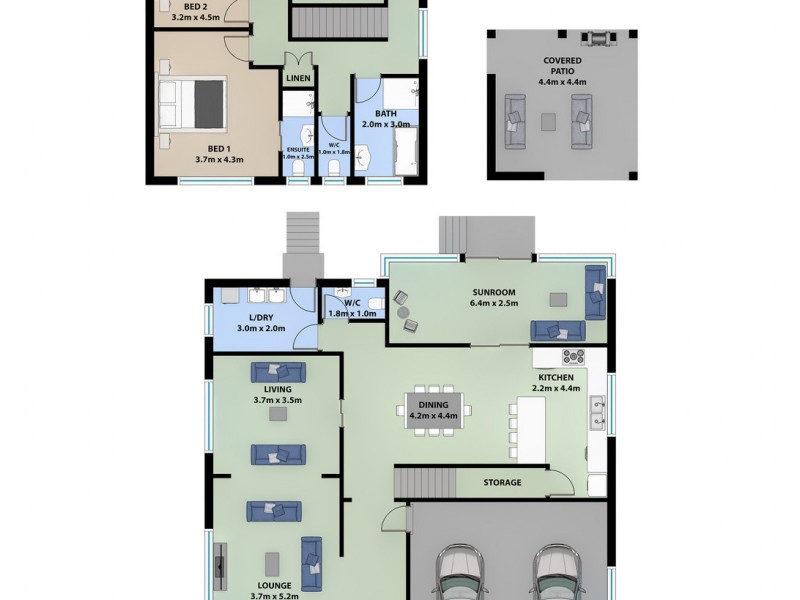 211 – 213 Princes Highway, Unanderra NSW 2526 Floorplan