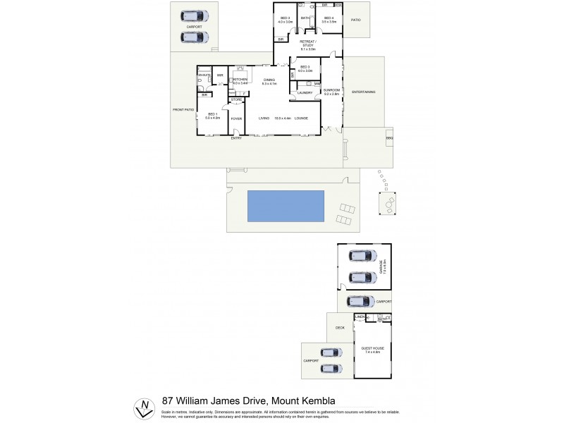 87 William James Drive, Mount Kembla NSW 2526 Floorplan