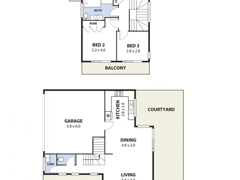 1/22 Matthews Street, Wollongong NSW 2500 Floorplan