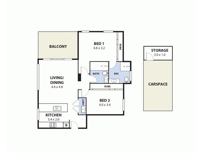 17/14-16 Hercules Street, Wollongong NSW 2500 Floorplan